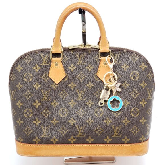 Authentic Louis Vuitton Lock & Key with unbranded Bagcharm, Keycharm, Keychain - Picture 3 of 8